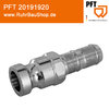 Coupling 25 male/25-socket turnable