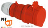 Coupling CEE 5x16A 6h red [PFT 20429200]