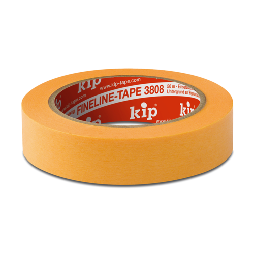 KIP 3808 FineLine Tape WASHI-TEC® Premium - yellow