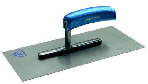 Plastering trowel JH with curved handle
