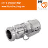 Adapter coupling 35 female | 50 male