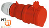 Coupling CEE 4x16A 6h red [PFT 20429610]
