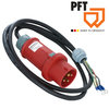Motor connection cable 1,9 m CEE RED 4-16A 6h