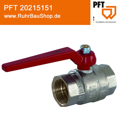 Ball valve 1" female PN 40 [PFT 20215151]