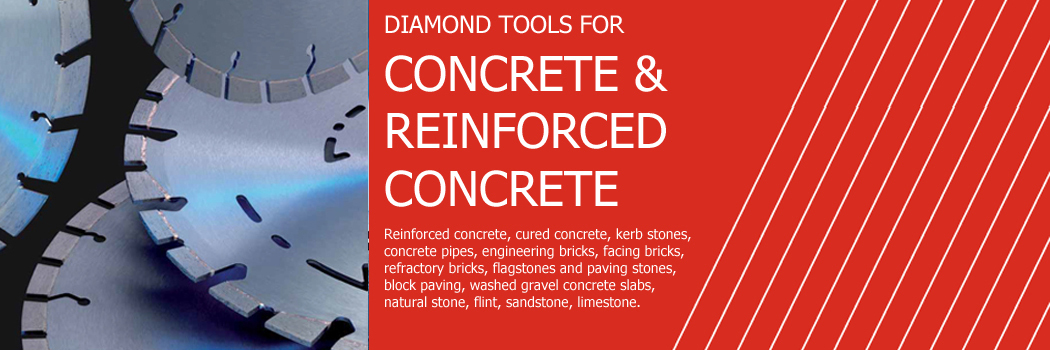 Hier finden Sie Diamantwerkzeuge für Beton und Stahlbeton!